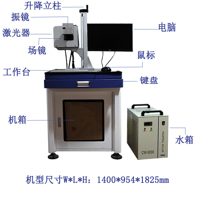 5W紫外激光打標(biāo)機